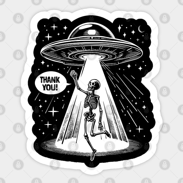 THANK YOU Sticker by artslaves